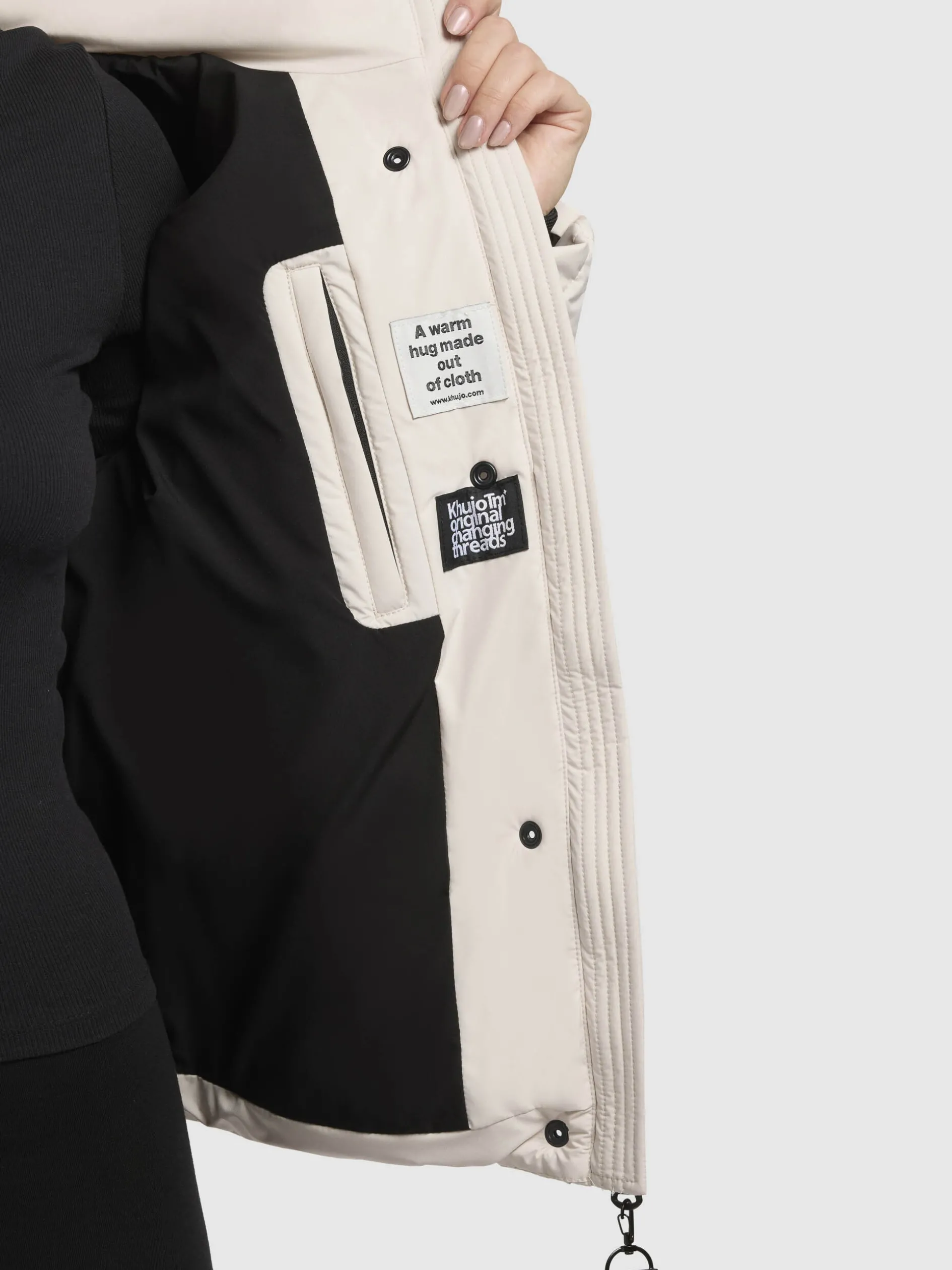 Jacke KIMBA Cremeweiß