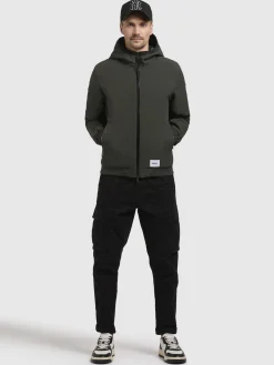 Jacke LARM Dunkelgrün