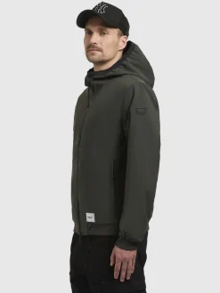 Jacke LARM Dunkelgrün