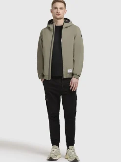 Jacke LARM Graugrün