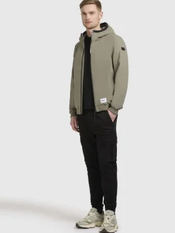 Jacke LARM Graugrün