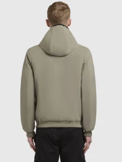 Jacke LARM Graugrün