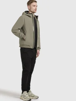 Jacke LARM Graugrün