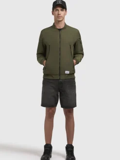 Jacke LISTENER Olivgrün