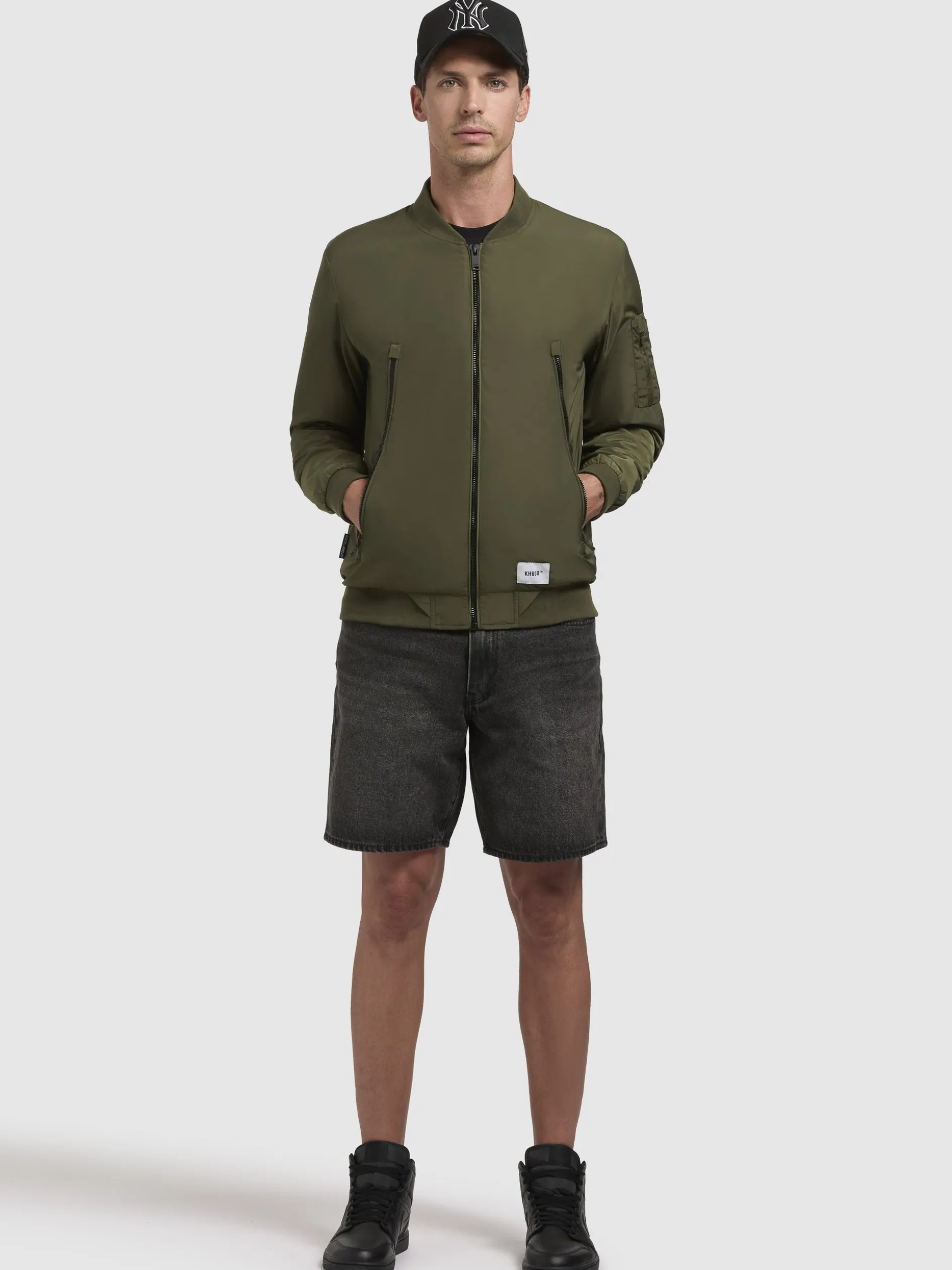 Jacke LISTENER Olivgrün