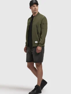 Jacke LISTENER Olivgrün