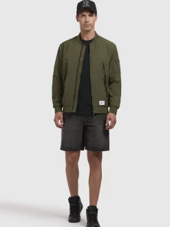 Jacke LISTENER Olivgrün