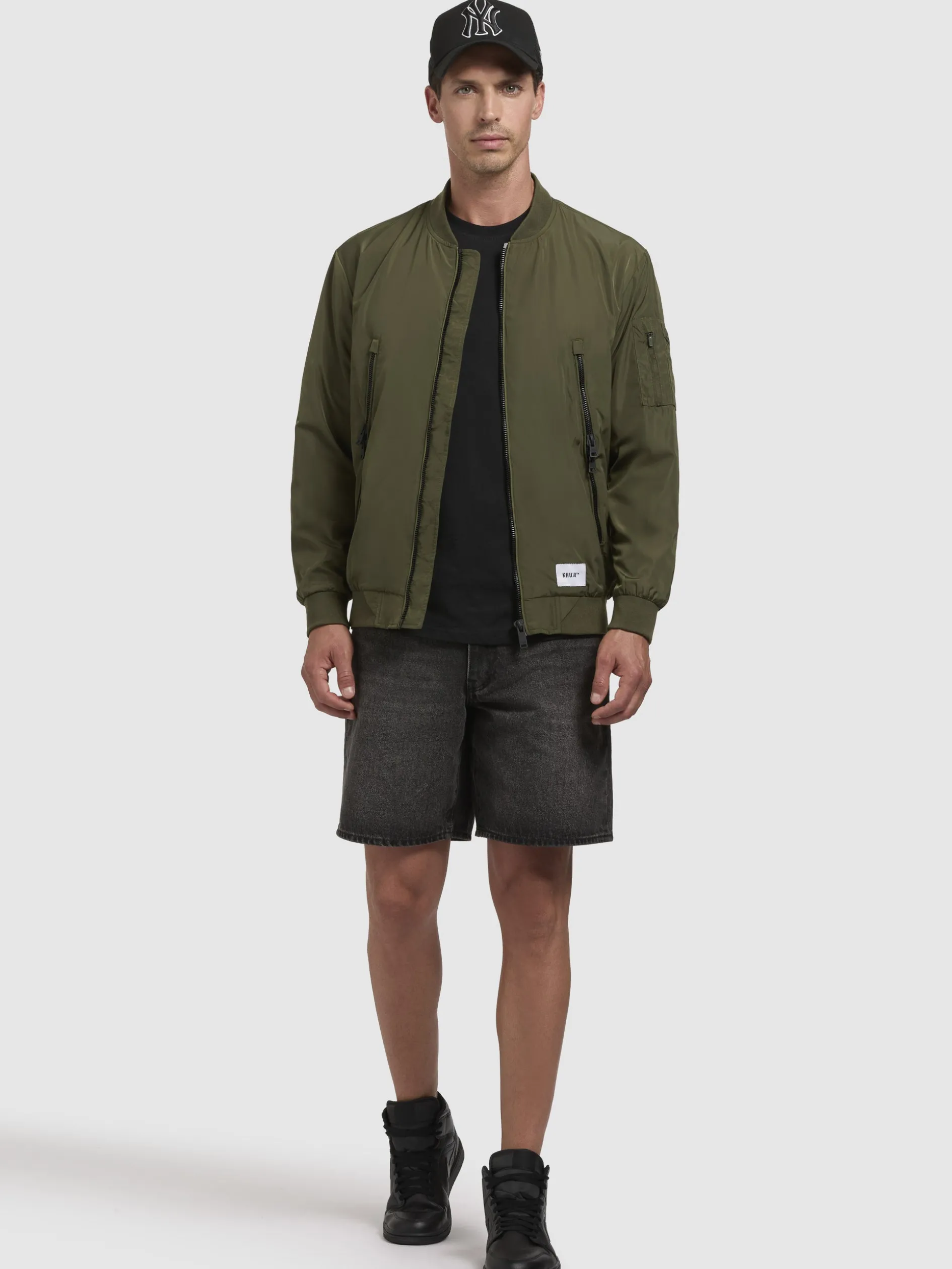 Jacke LISTENER Olivgrün