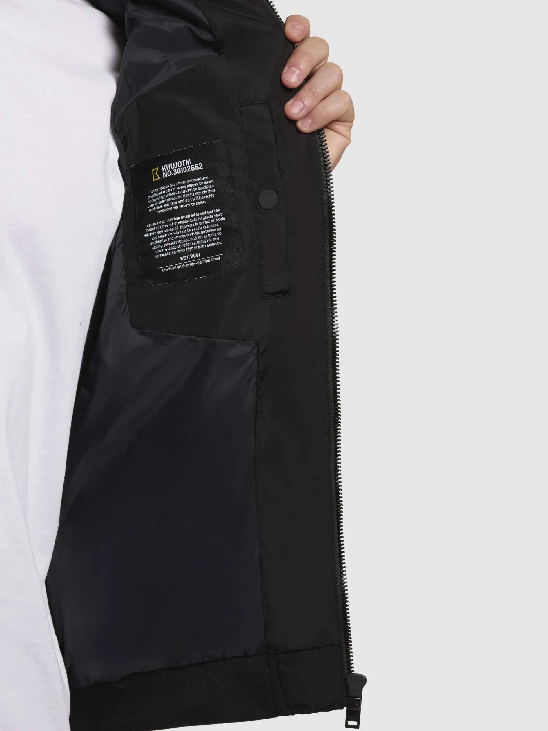 Jacke LISTENER Schwarz