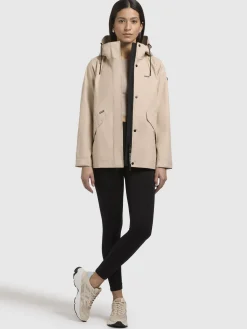 Jacke LOGISA Hellbeige