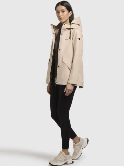 Jacke LOGISA Hellbeige