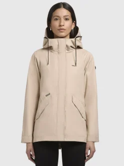 Jacke LOGISA Hellbeige