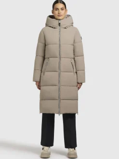 Jacke MAGRITT MATT Graubeige
