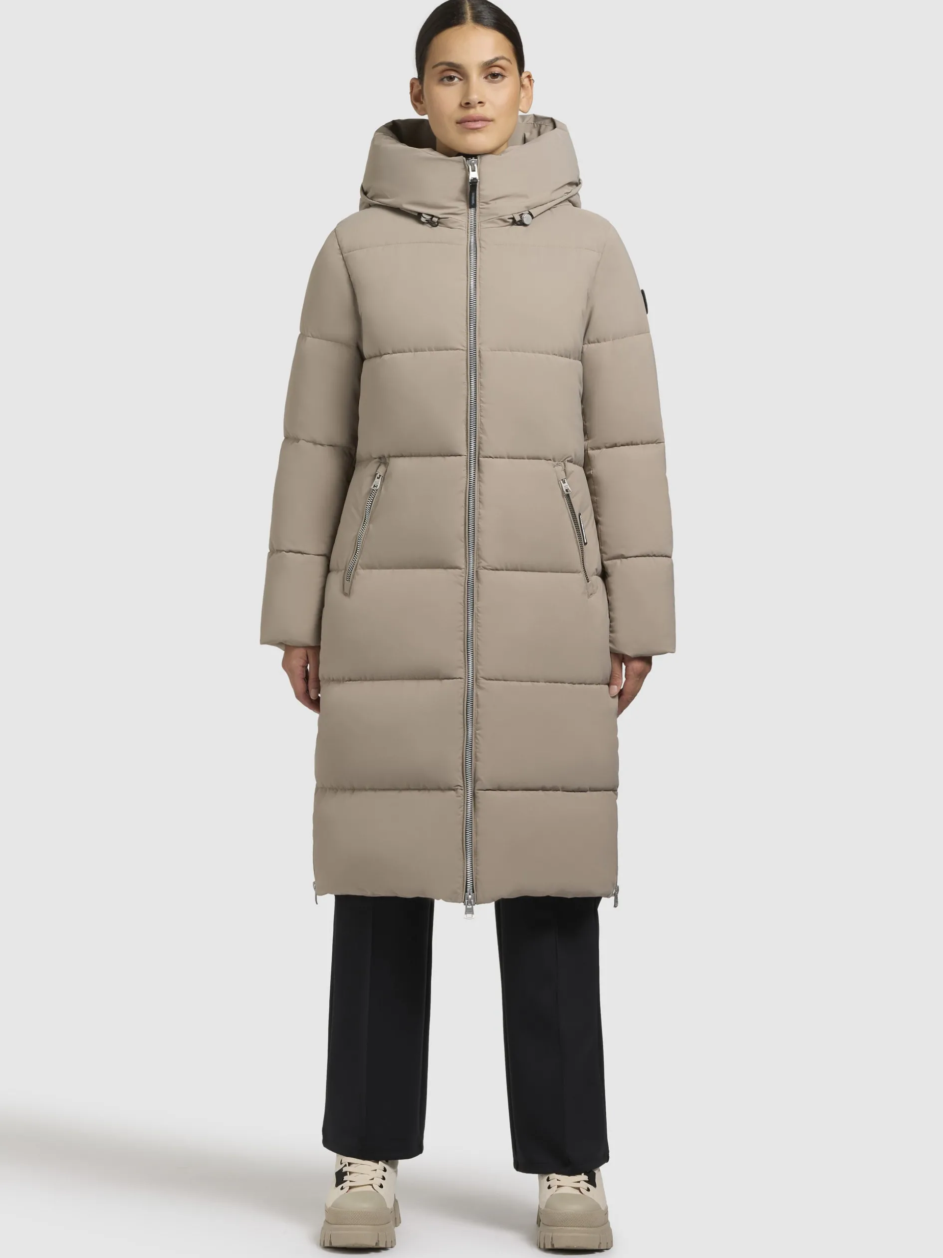 Jacke MAGRITT MATT Graubeige