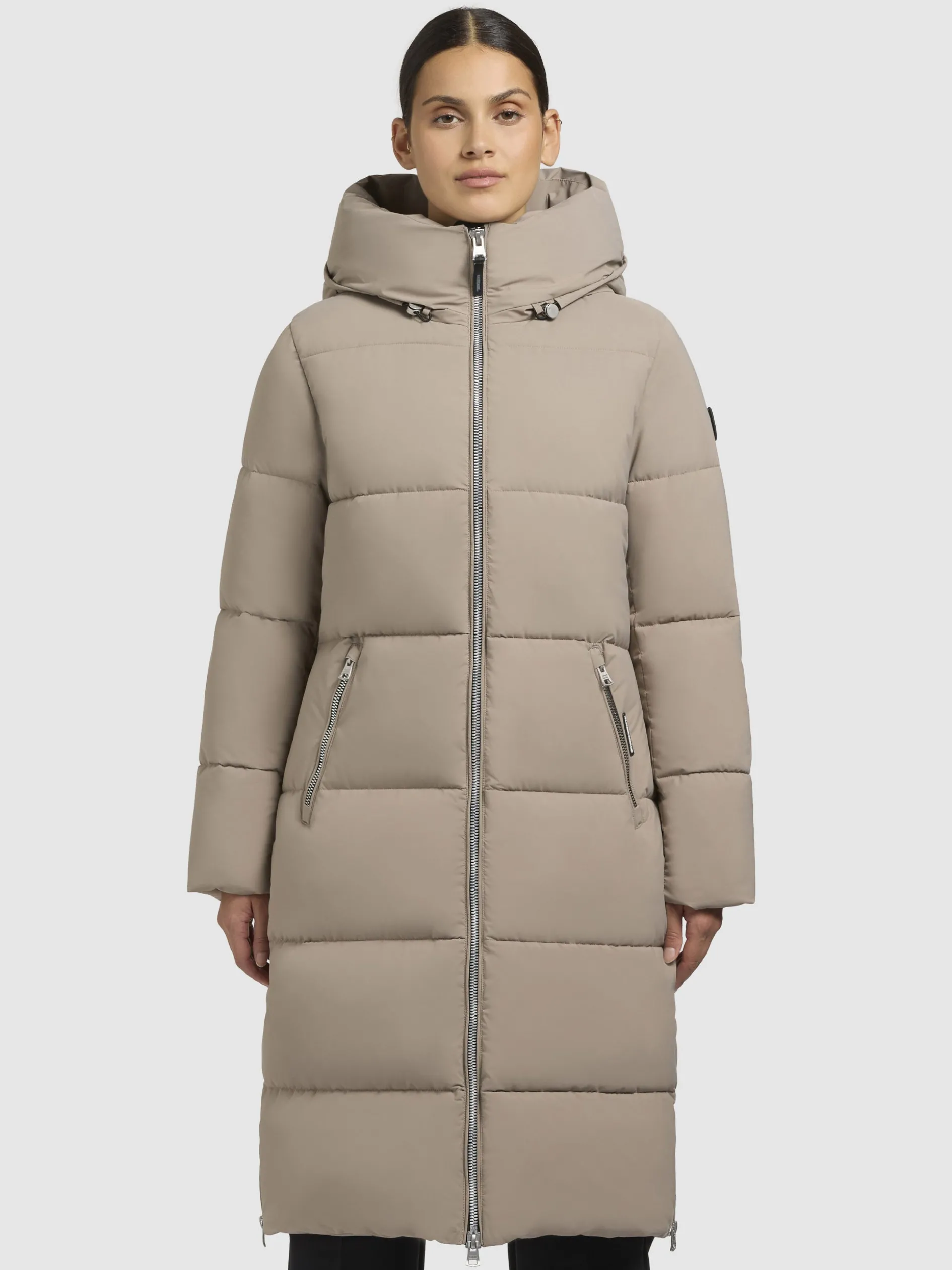 Jacke MAGRITT MATT Graubeige