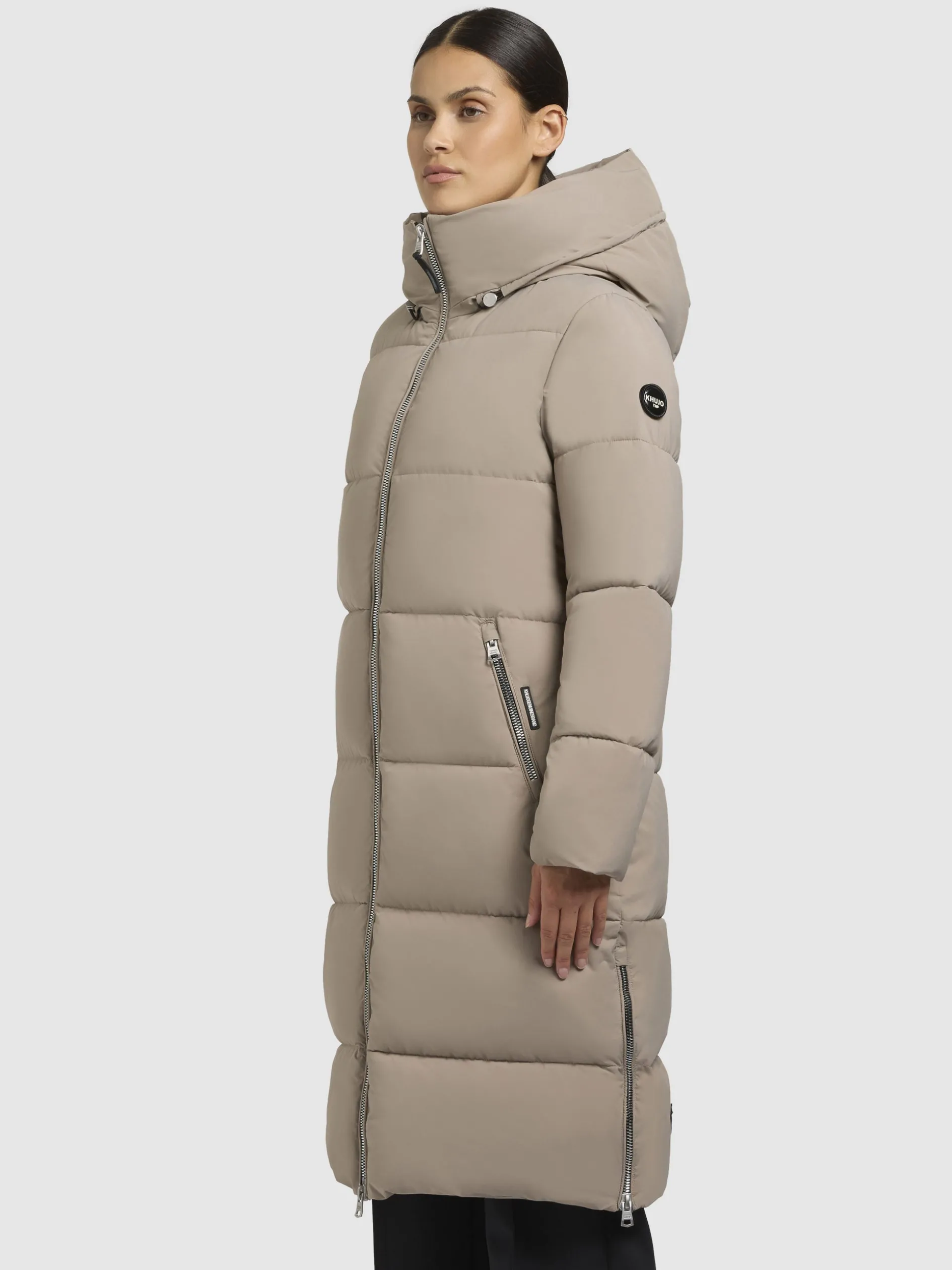 Jacke MAGRITT MATT Graubeige