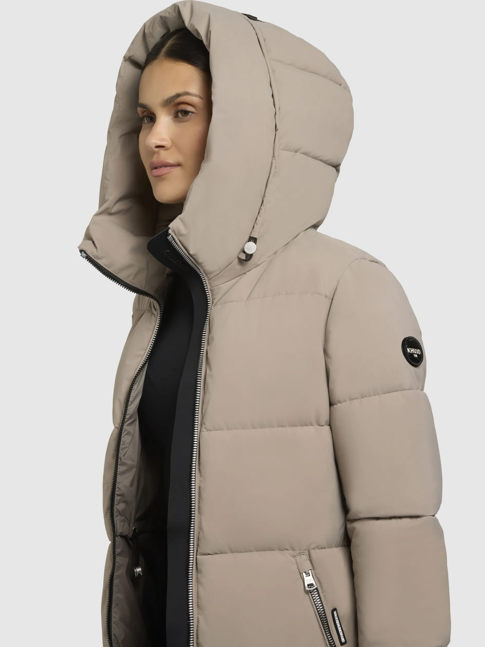 Jacke MAGRITT MATT Graubeige