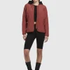 Jacke MALAR Rotbraun