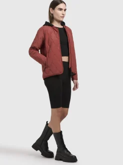 Jacke MALAR Rotbraun