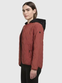 Jacke MALAR Rotbraun