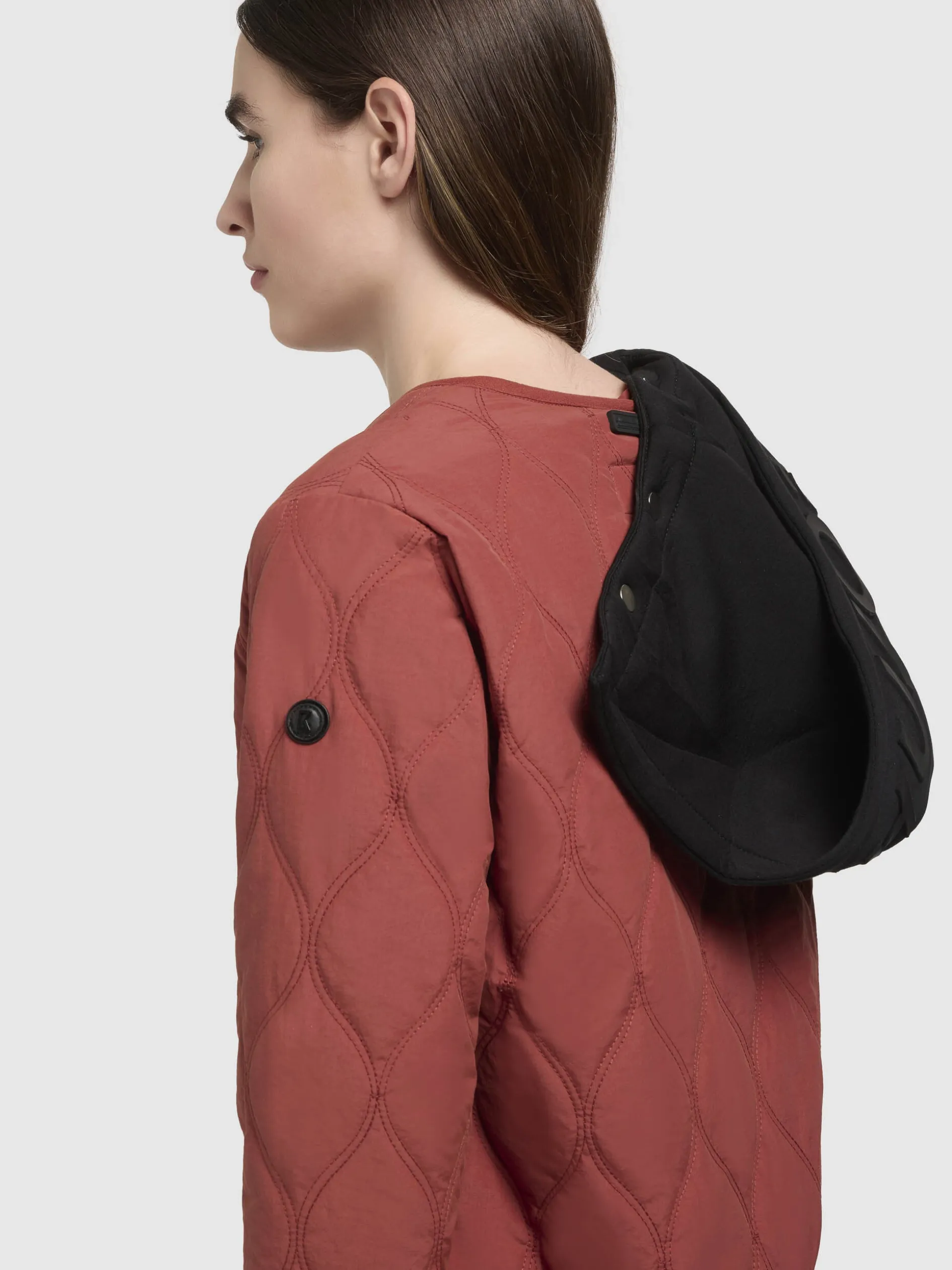 Jacke MALAR Rotbraun