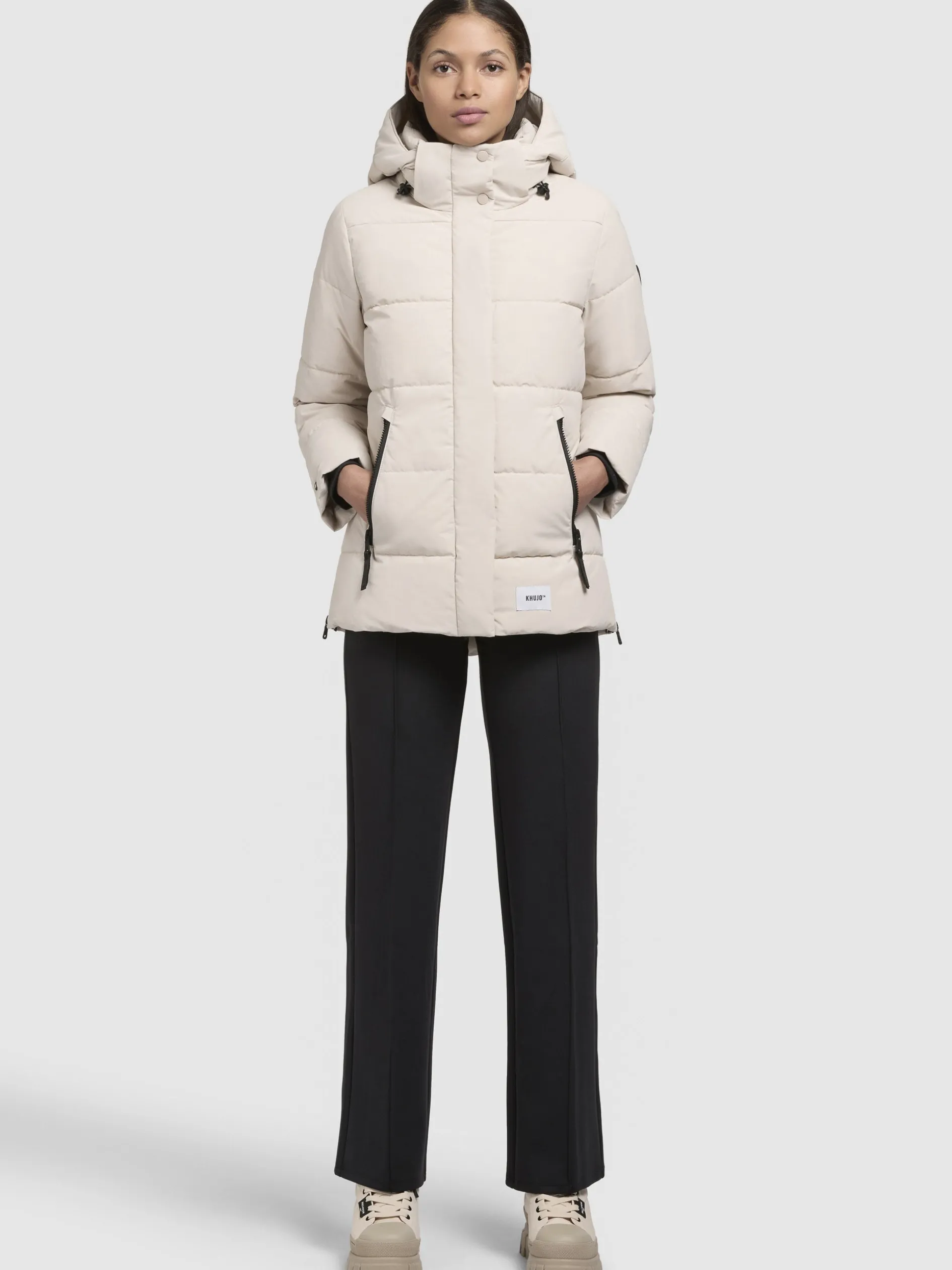 Jacke MANC Cremeweiß