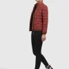 Jacke MERL Rotbraun
