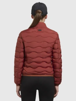 Jacke MERL Rotbraun