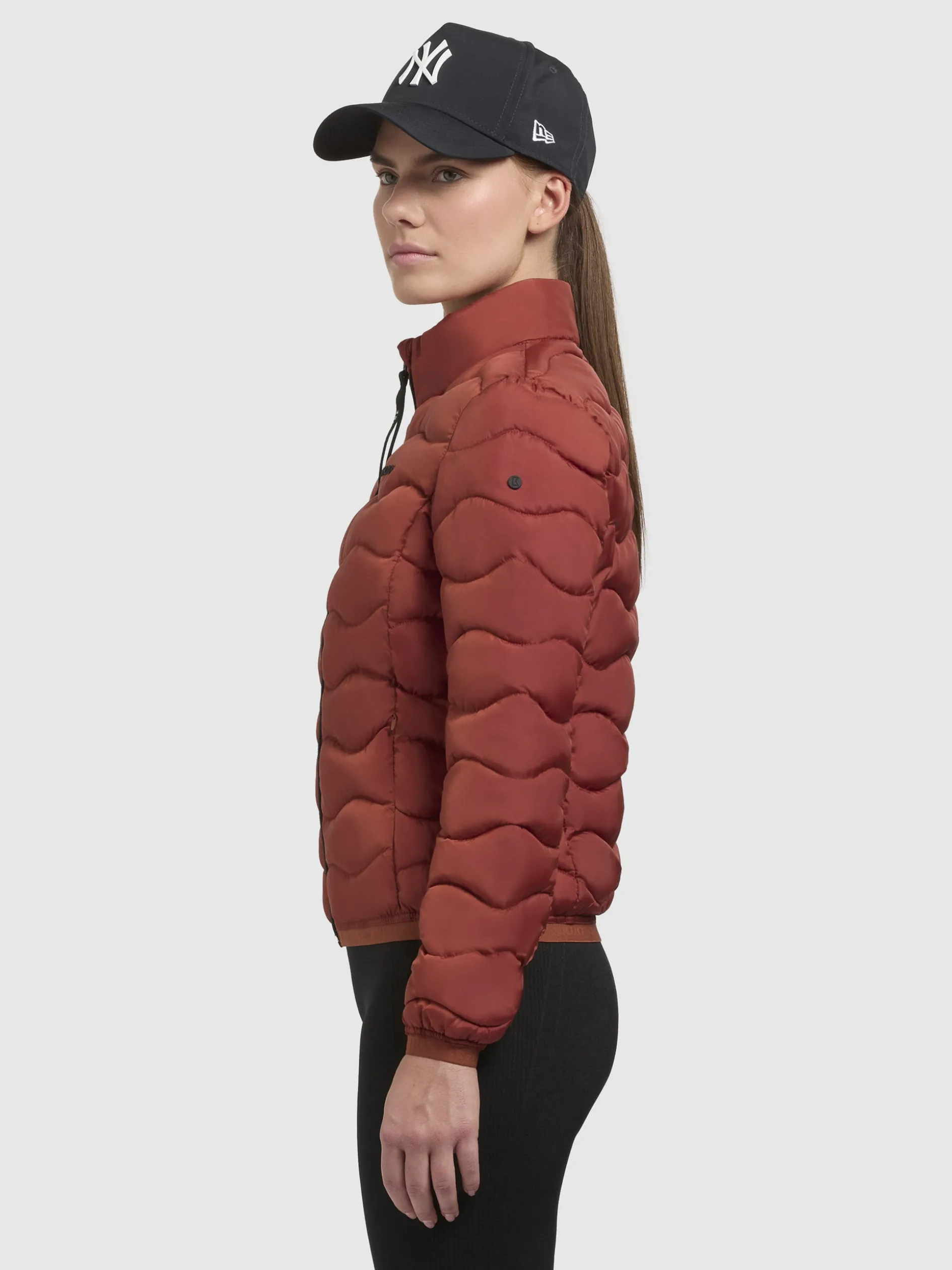 Jacke MERL Rotbraun