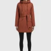 Jacke MOSTI Rotbraun