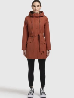 Jacke MOSTI Rotbraun