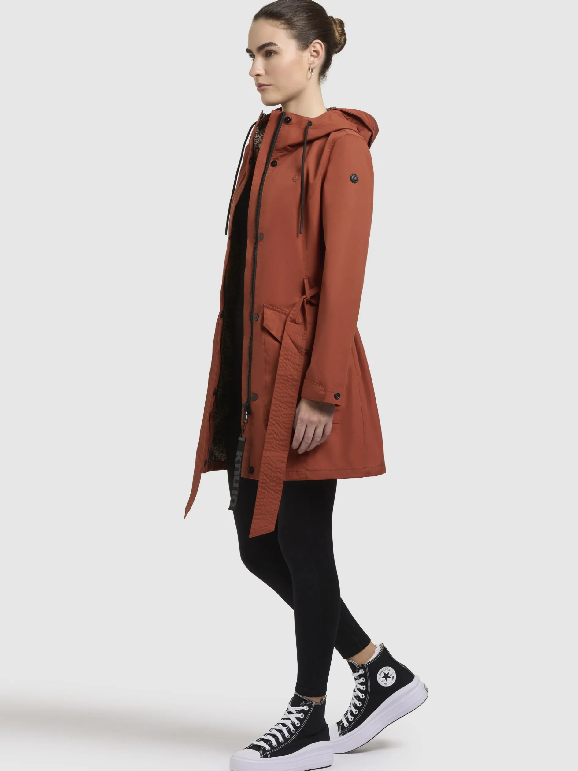 Jacke MOSTI Rotbraun