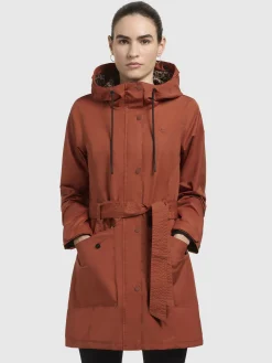 Jacke MOSTI Rotbraun