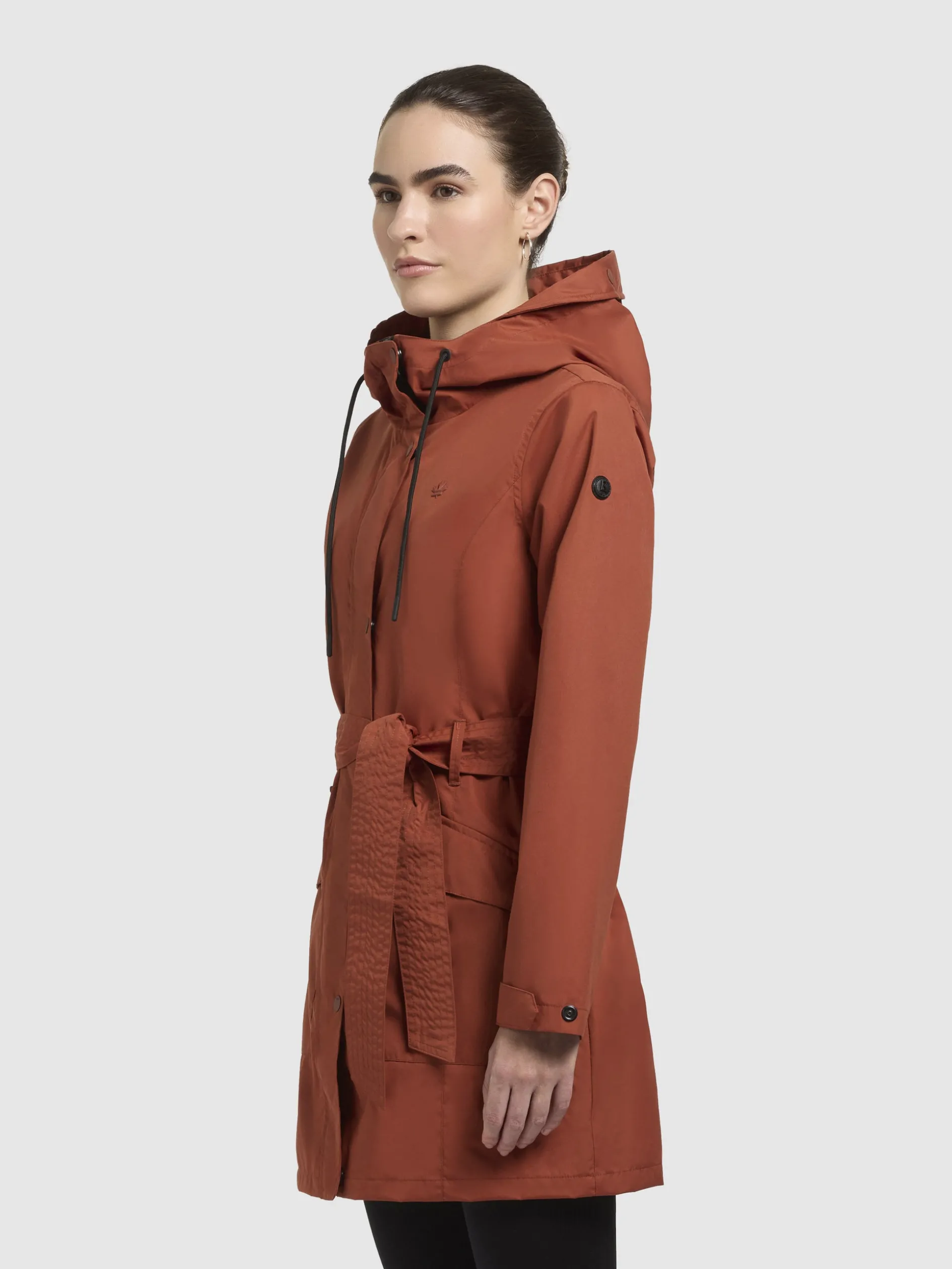 Jacke MOSTI Rotbraun