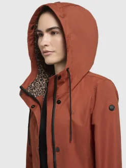 Jacke MOSTI Rotbraun
