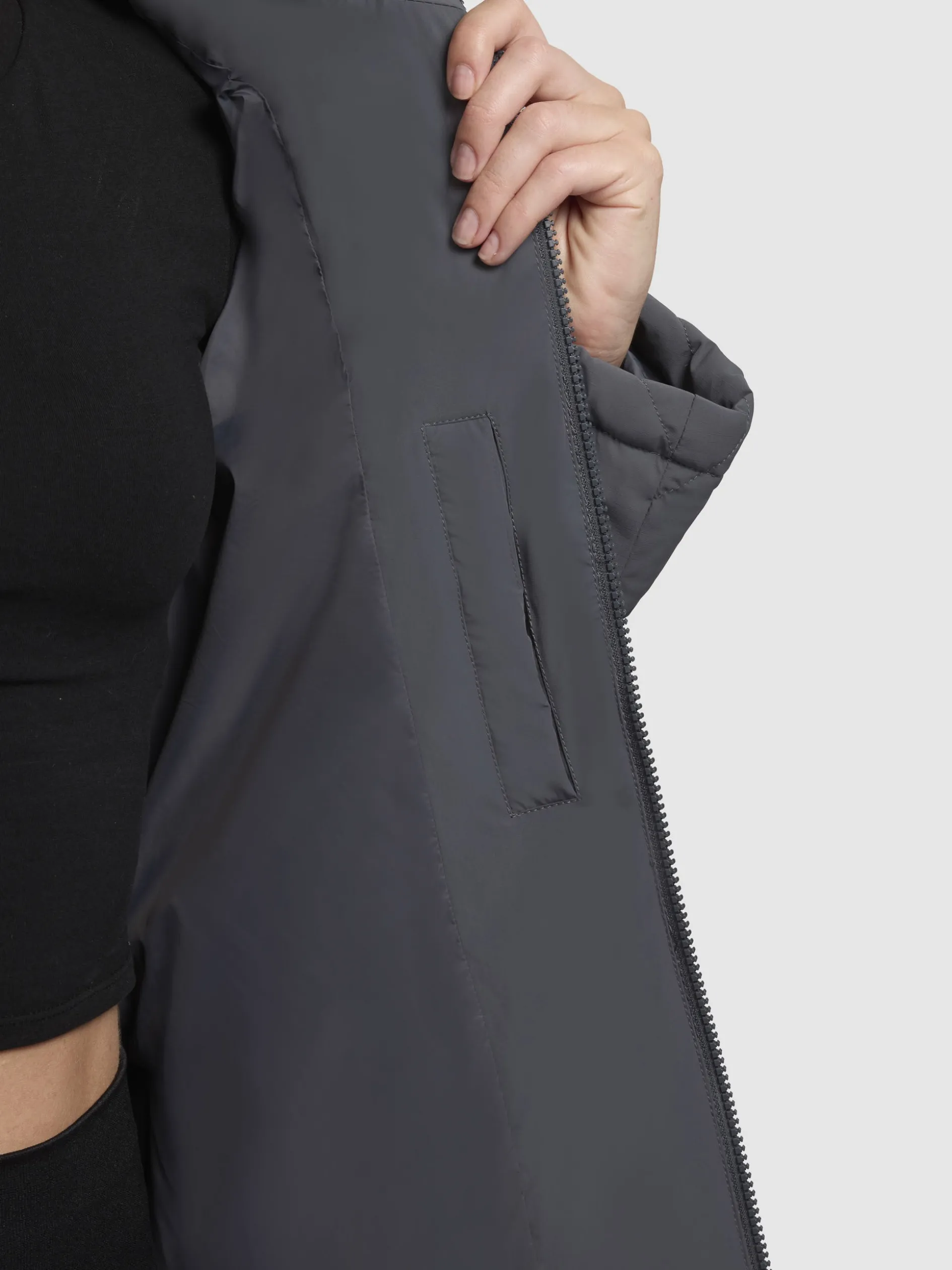 Jacke NAIMA Blaugrau