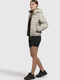 Jacke NARGO Beige Hellgrün
