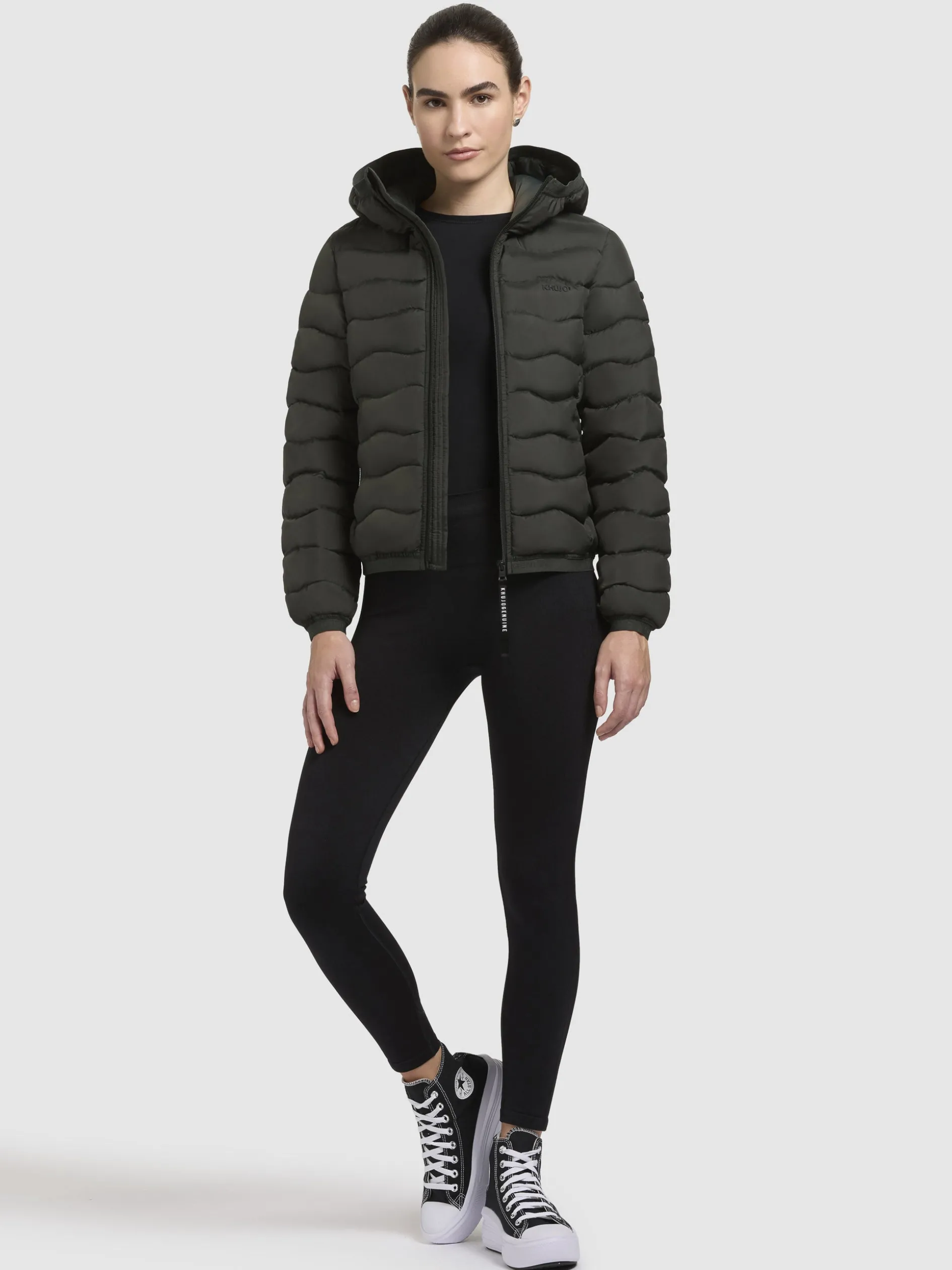 Jacke NARGO Dunkelgrün