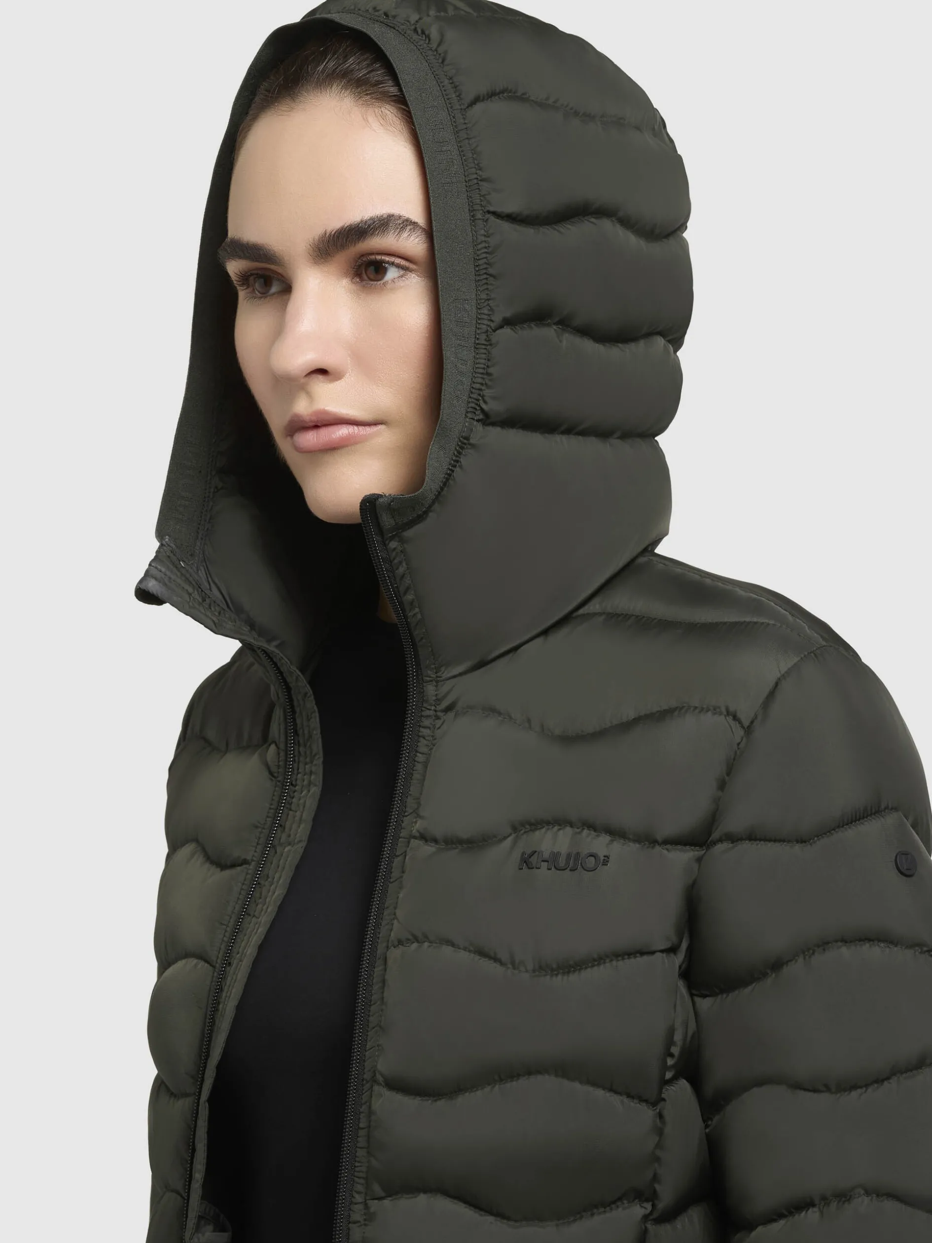 Jacke NARGO Dunkelgrün