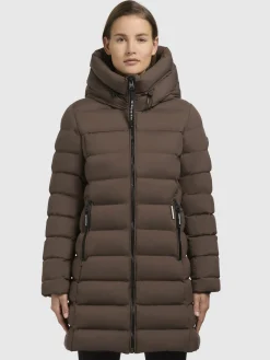 Jacke NEKAR Taupe dunkel