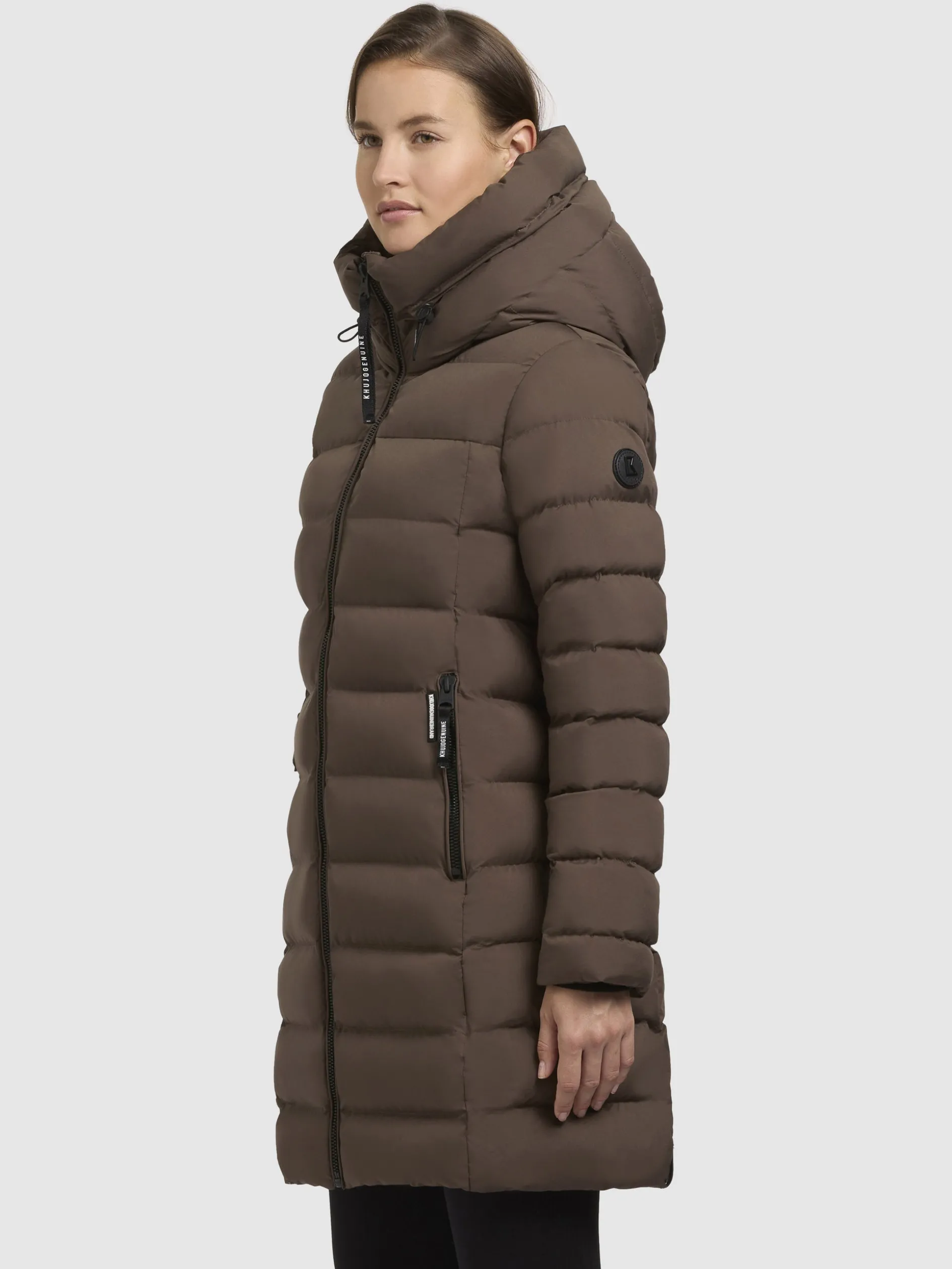 Jacke NEKAR Taupe dunkel