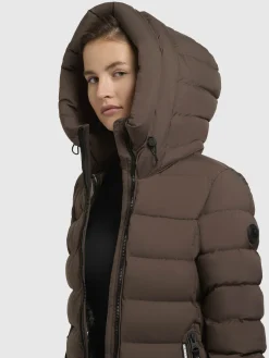 Jacke NEKAR Taupe dunkel