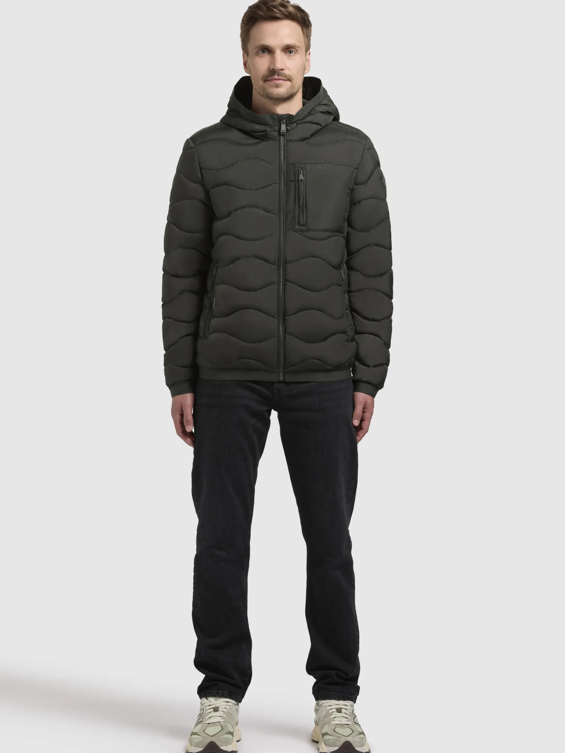 Jacke OMER Dunkelgrün
