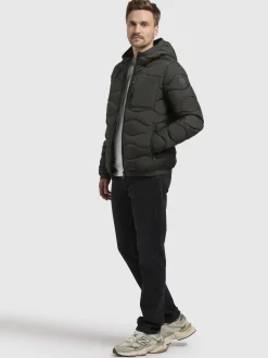Jacke OMER Dunkelgrün