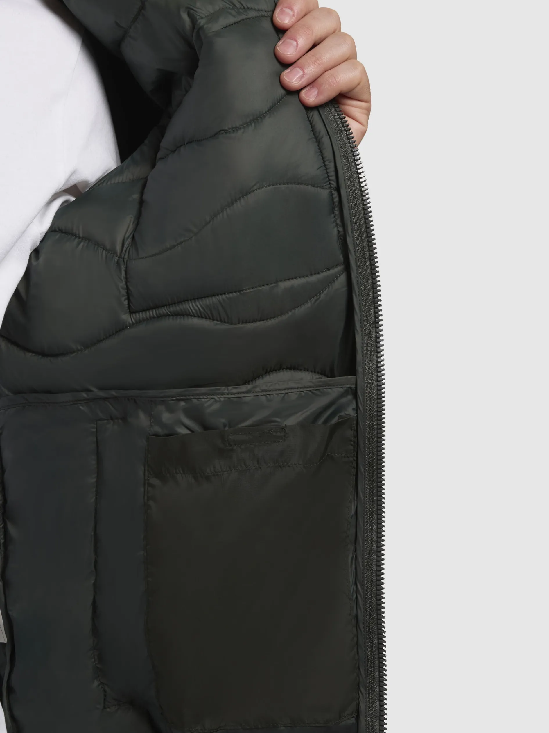 Jacke OMER Dunkelgrün