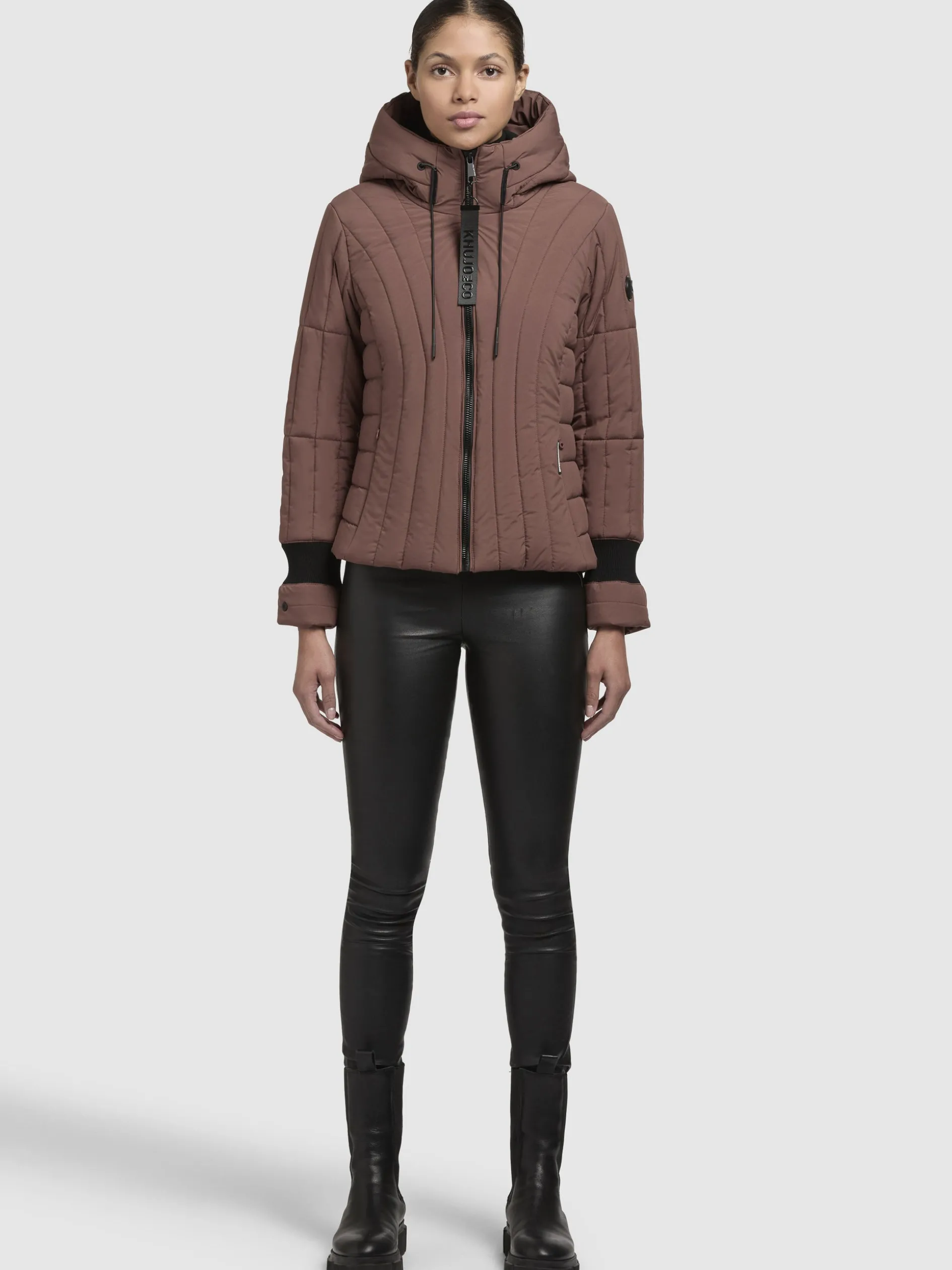 Jacke OMNI Rotbraun