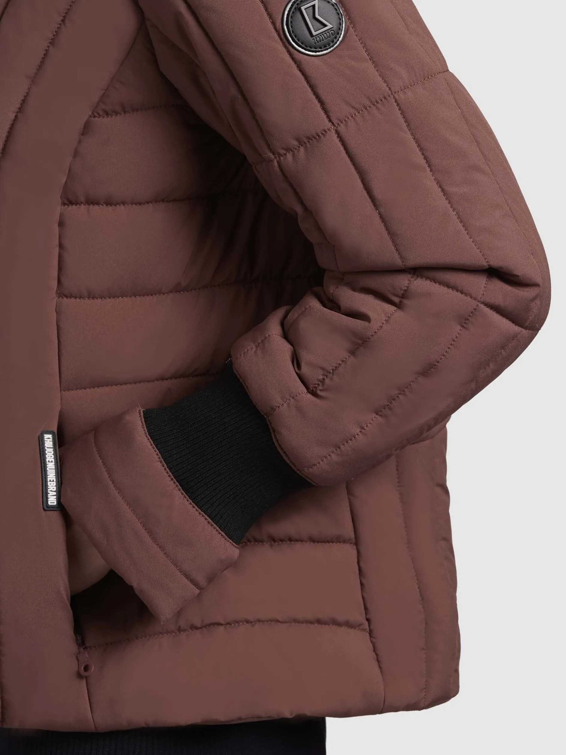 Jacke OMNI Rotbraun