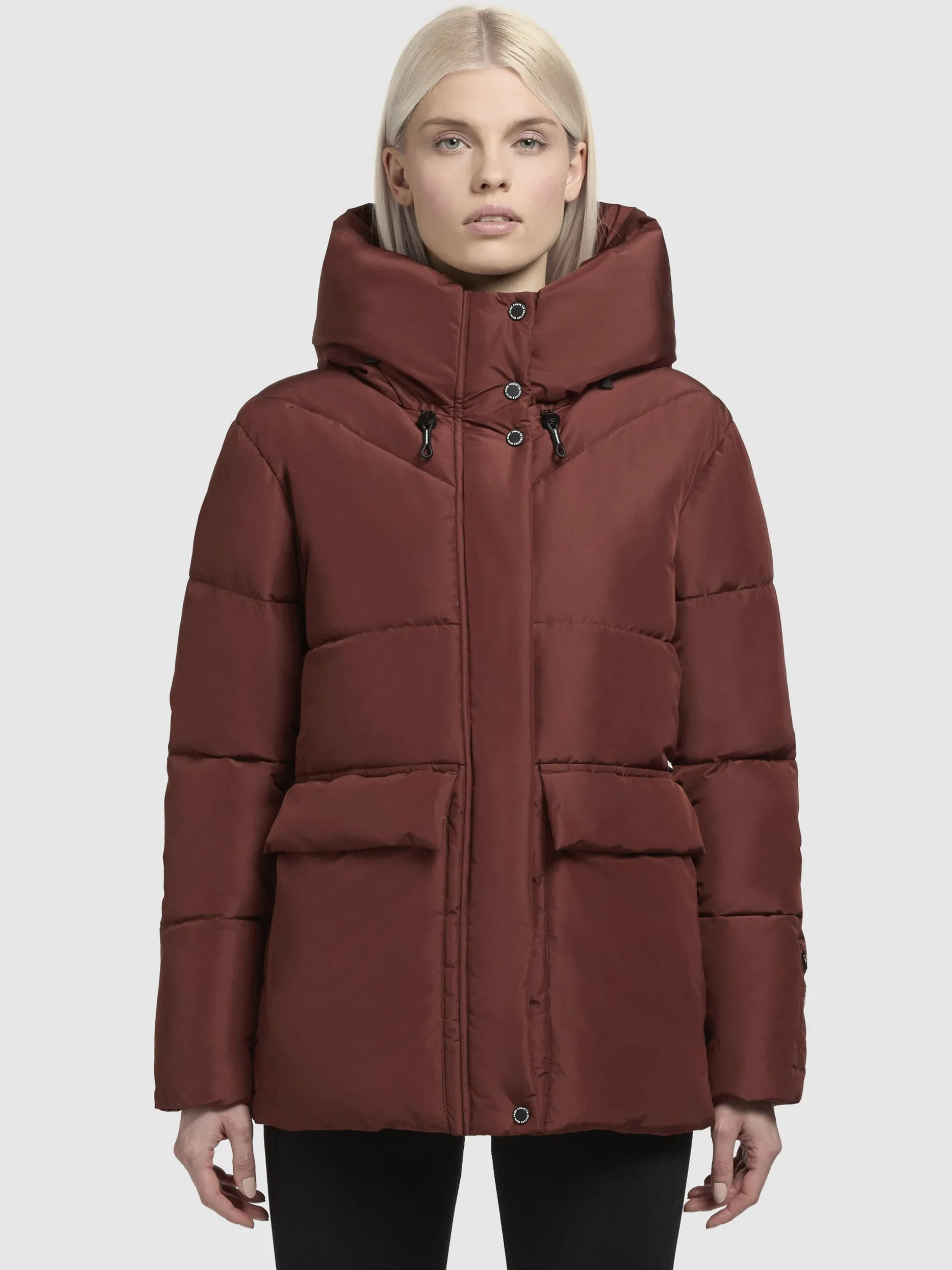 Jacke ORA Dunkelrot