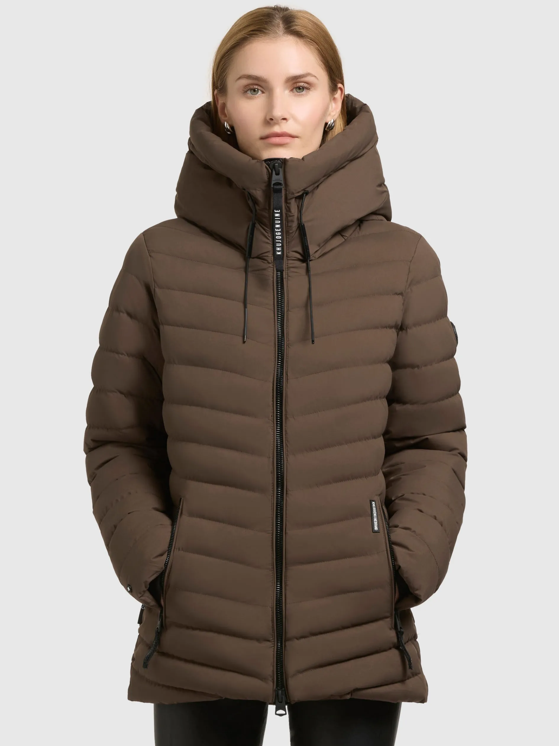 Jacke PACE Taupe dunkel
