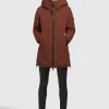 Jacke PEBB Dunkelrot
